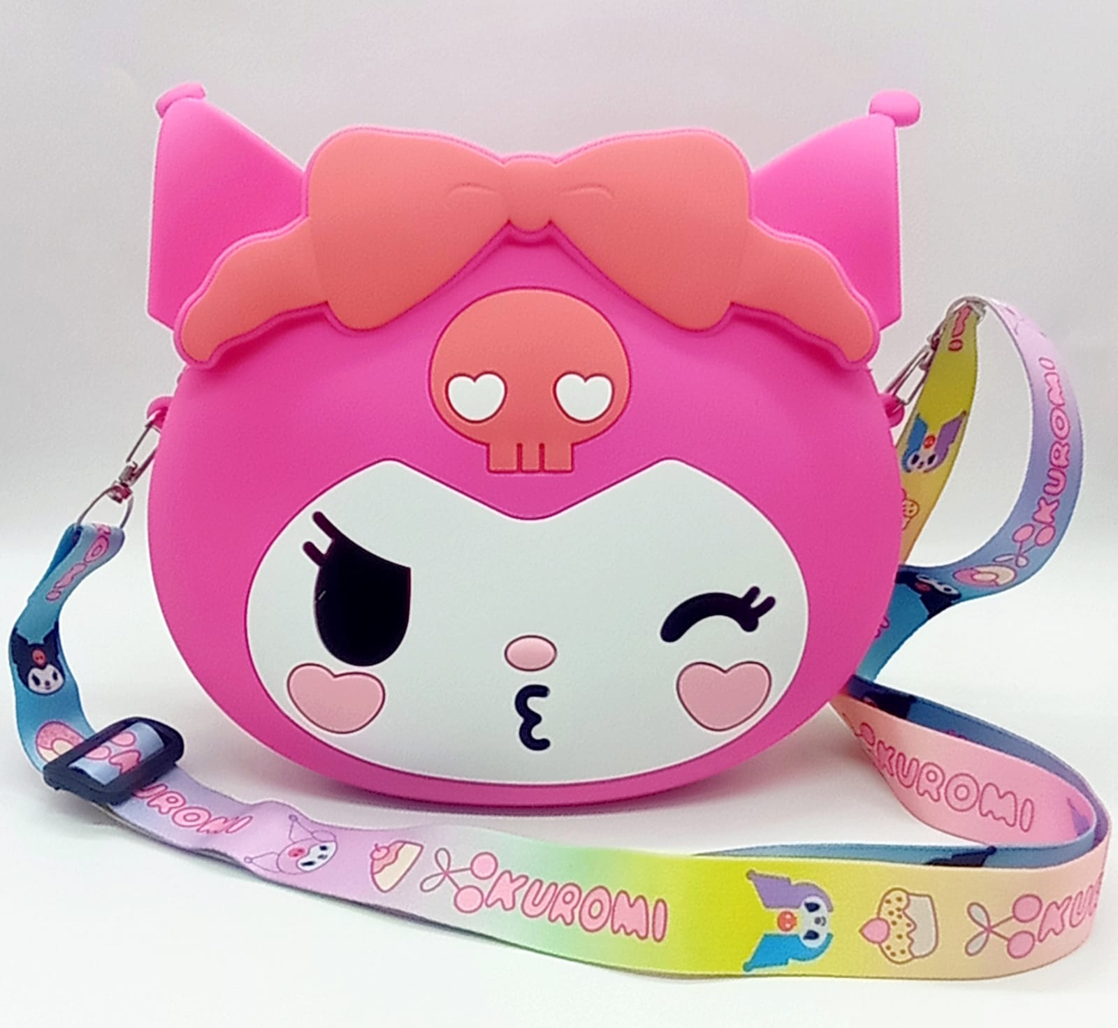 Bolso Kurumi de Silicona – Diseño Tierno y Resistente 20X20 CM