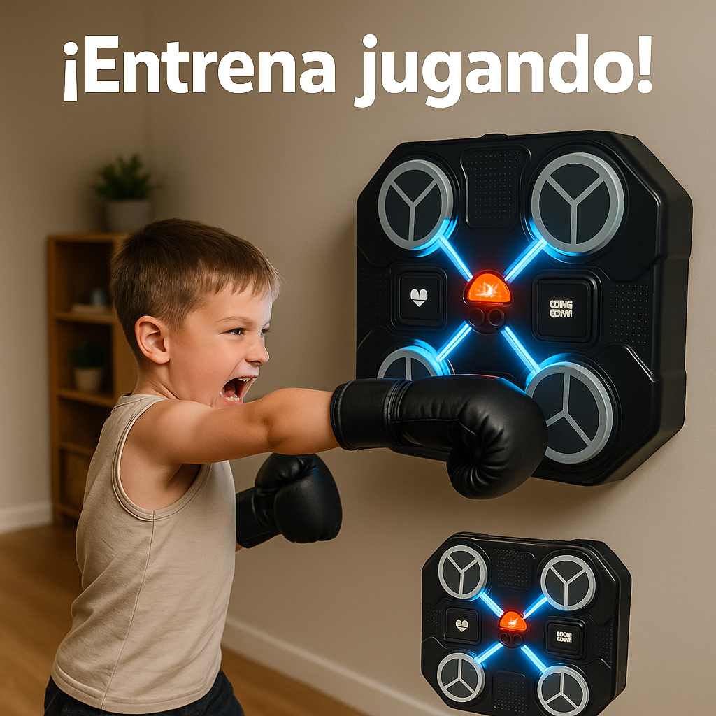 Máquina de Boxeo para Niños - Diversión y Ejercicio en Casa