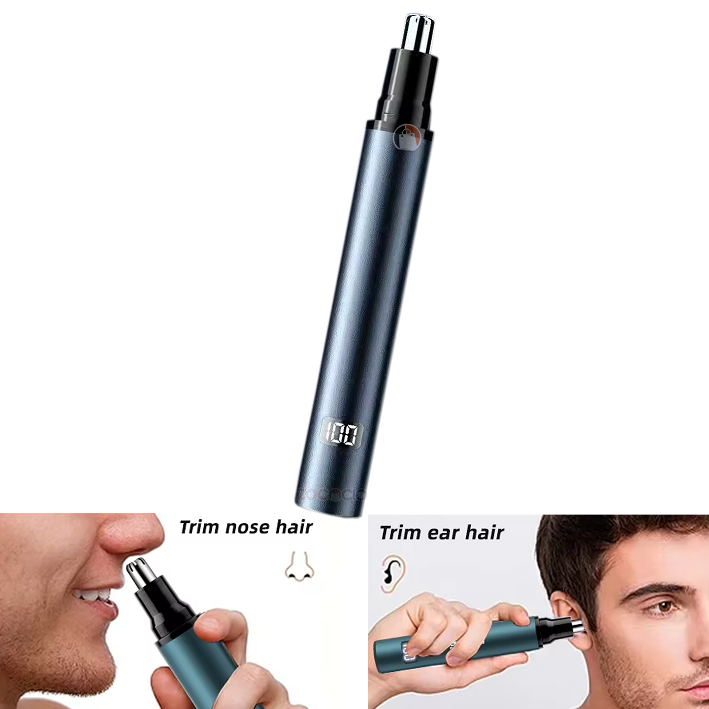 Recortadora Multifuncional Inalámbrica para Nariz, Orejas, Cejas y Barba – Unisex