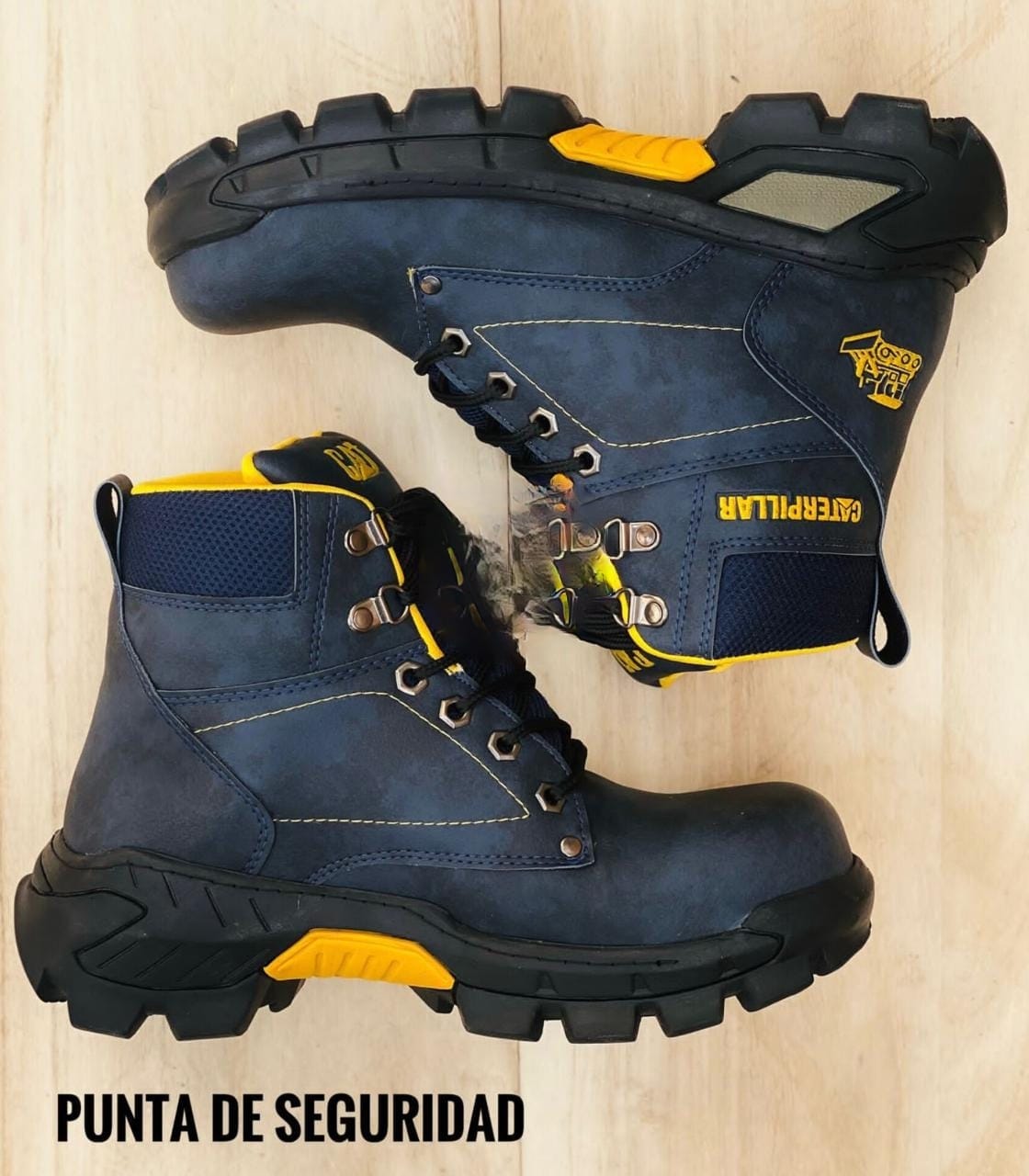 Botas industriales de seguridad Caterpillar para caballero