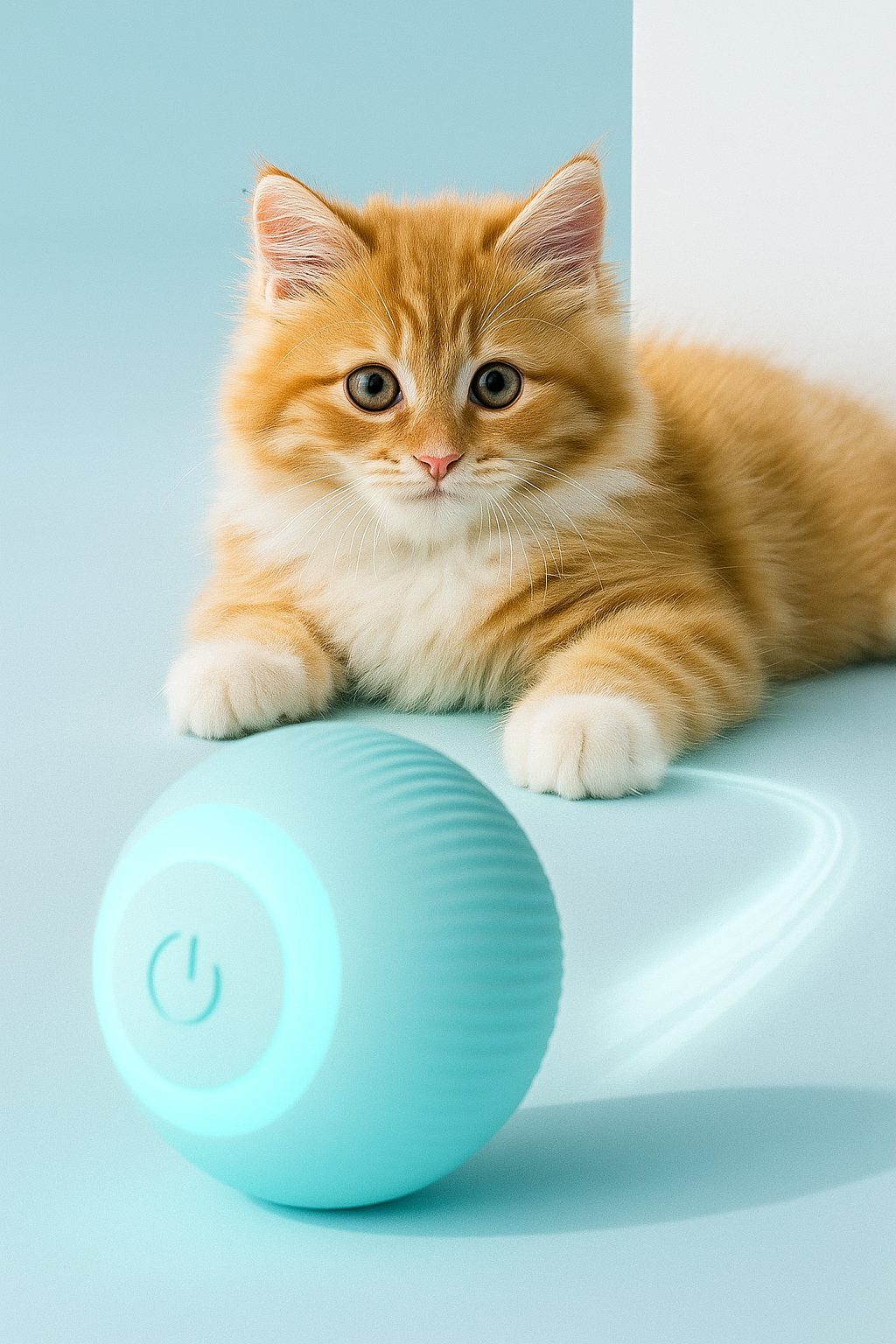 Bola Interactiva Inteligente para Gatos y Perros