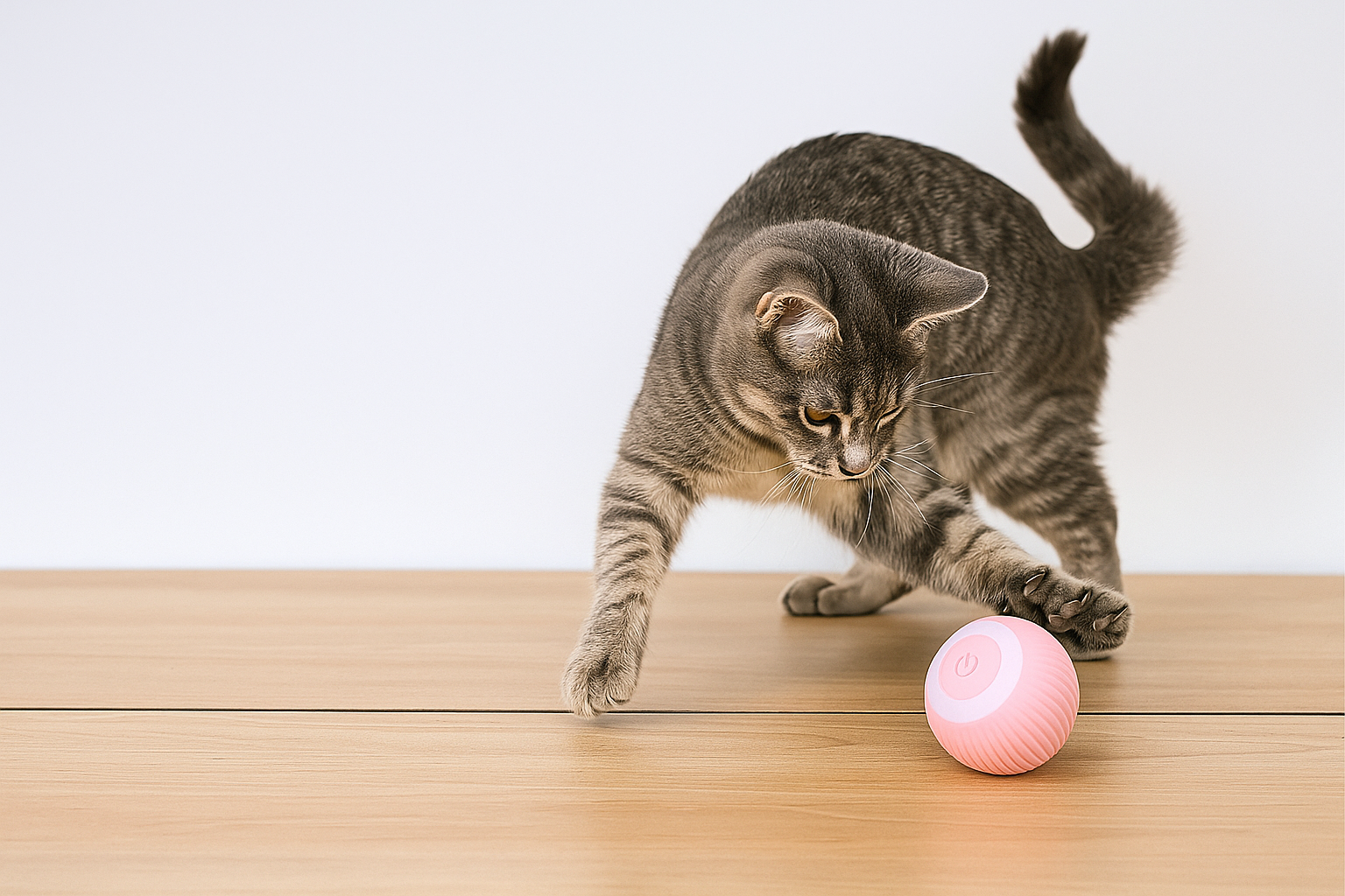 Bola Interactiva Inteligente para Gatos y Perros