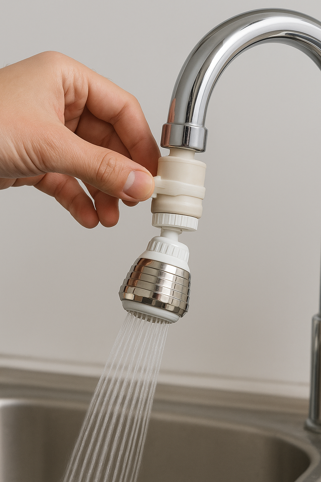 Cabezal Ahorrador De Agua Para Grifo