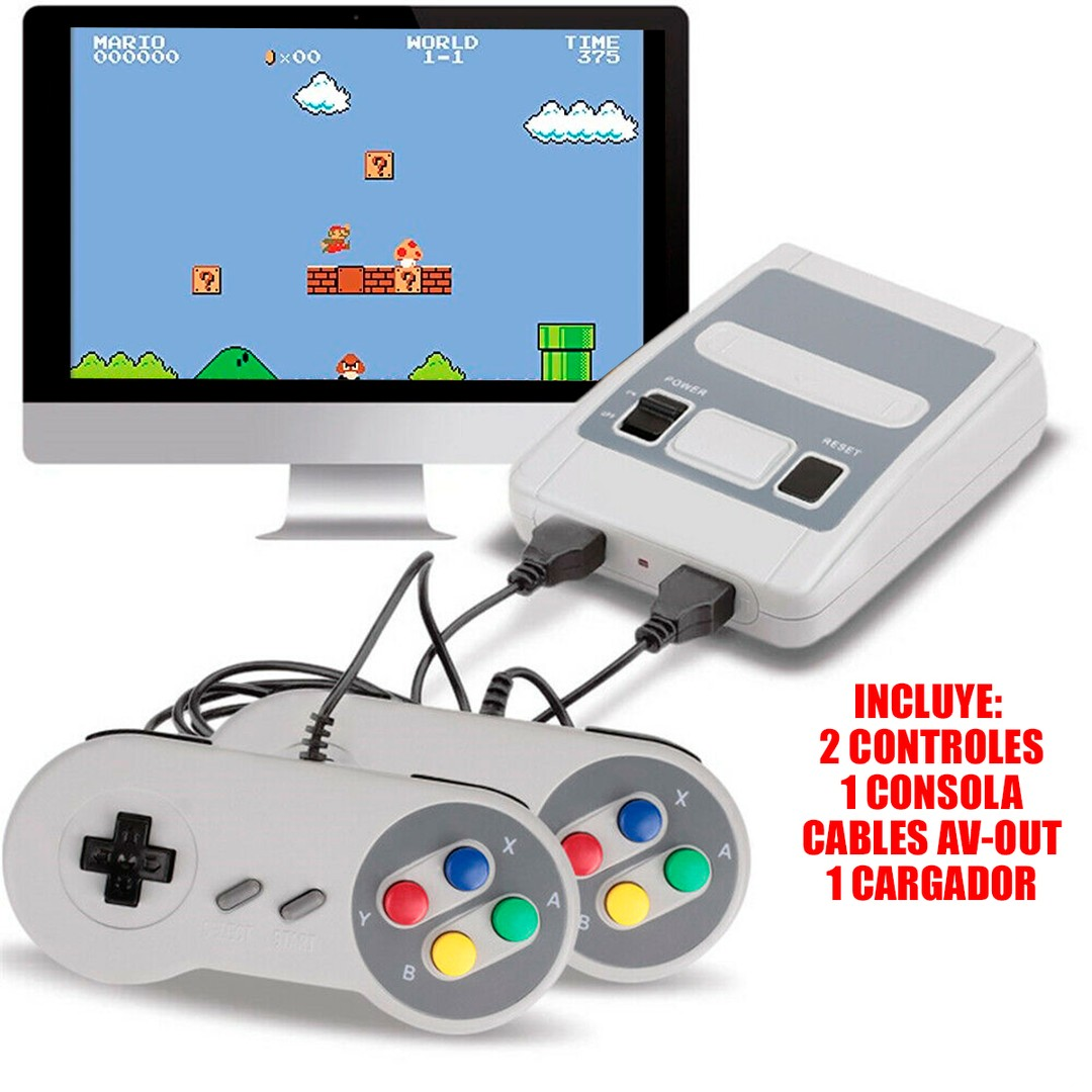 Mini Consola De Video Juegos Con Retros