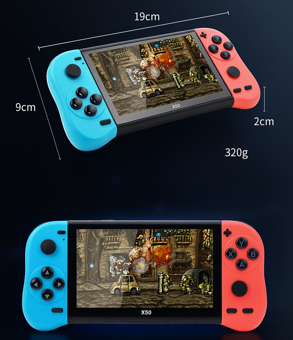 Consola x50 De 500 Juegos Retro