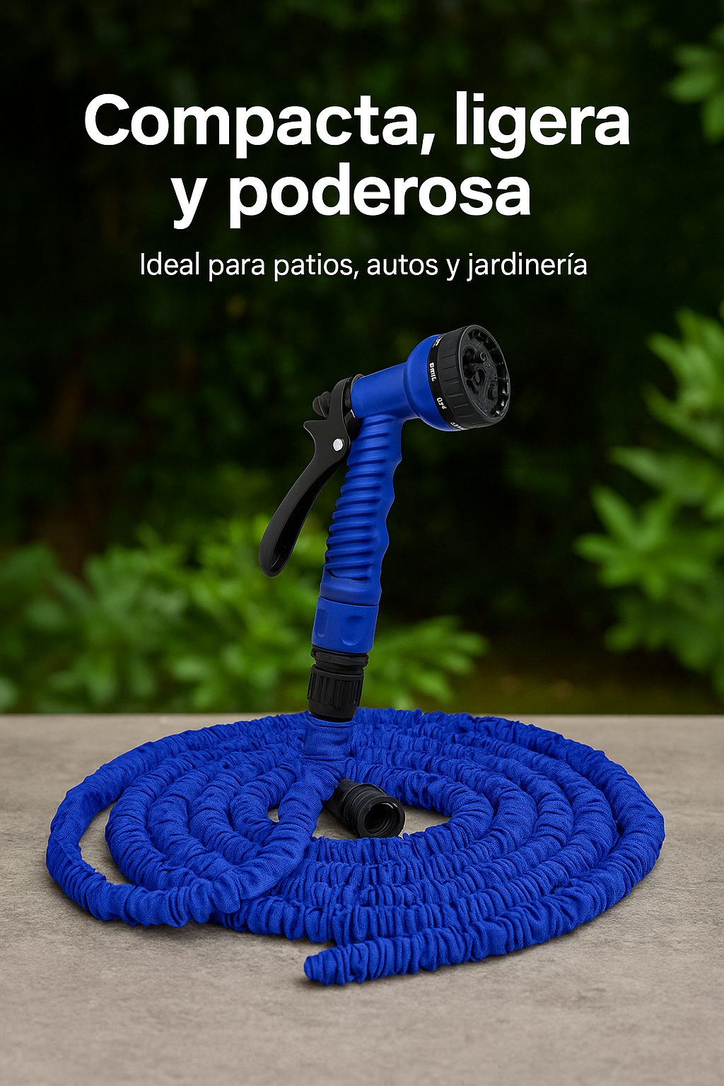 Manguera de Plástico Flexible Expansible para Agua - 15 metros