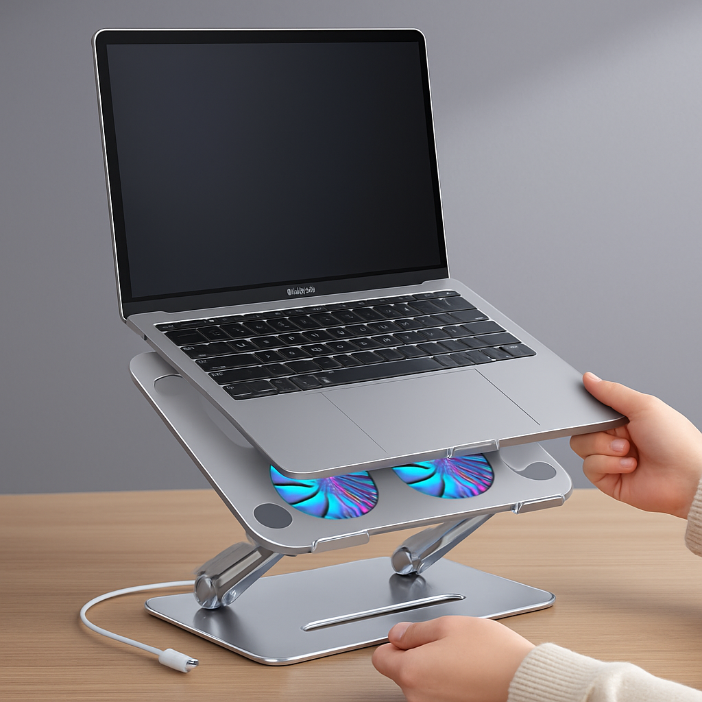 Soporte para Portátil con Ventiladores
