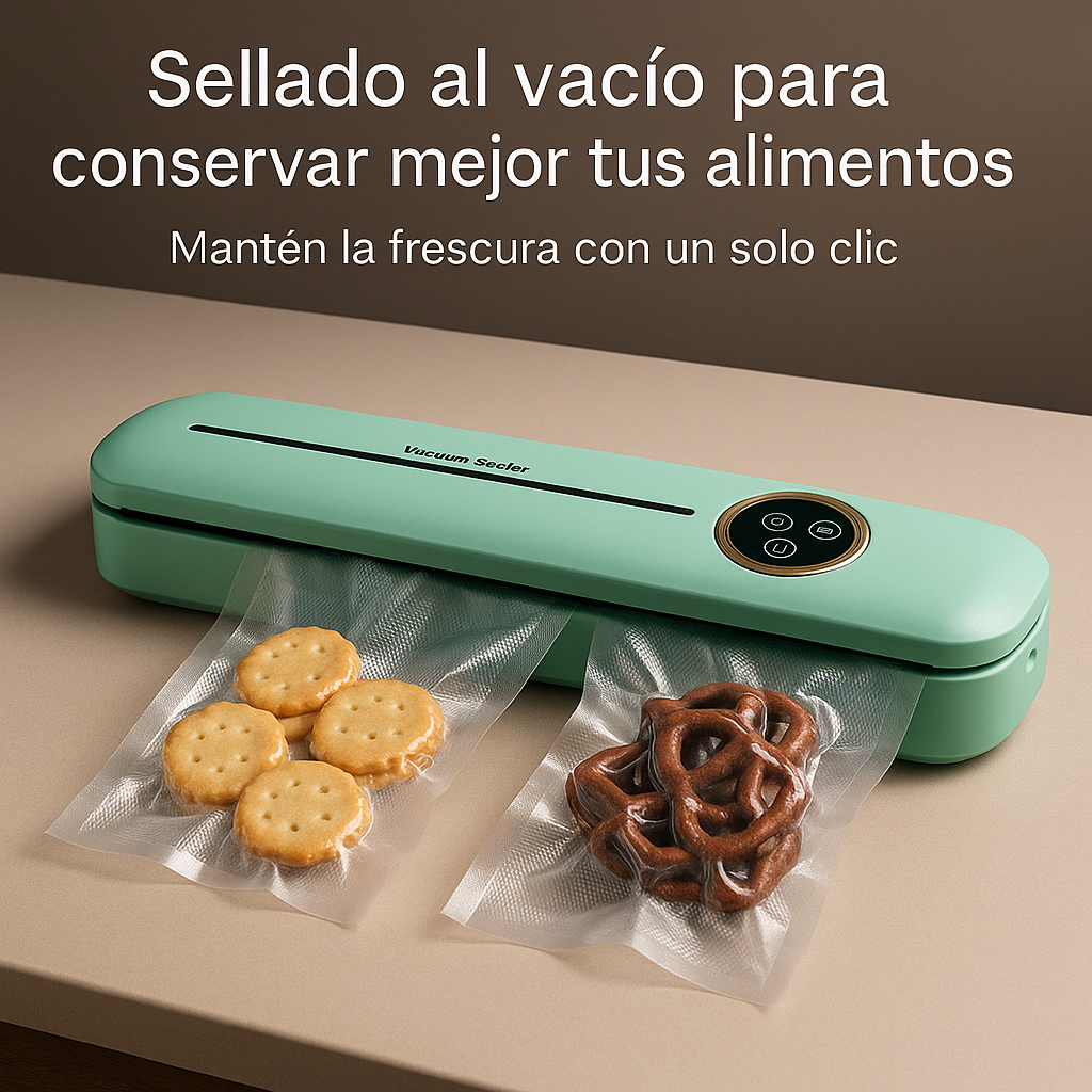 Envasadora al Vacío Multifunción con Pantalla Digital