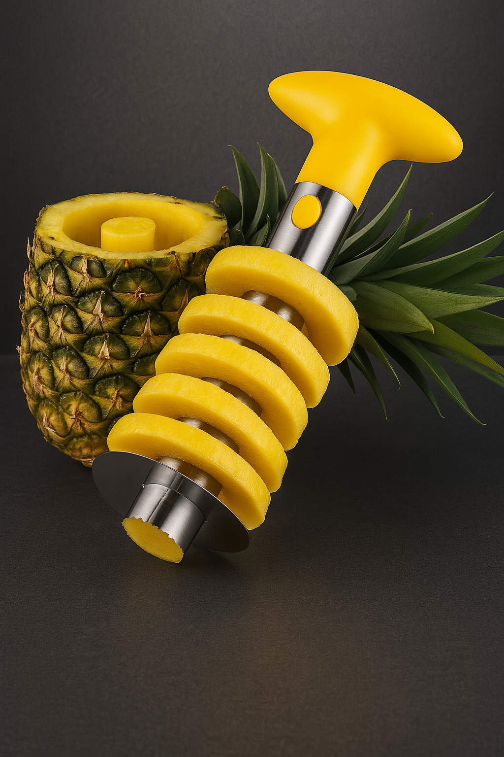 REBANADORA Y PELADORA DE PIÑA