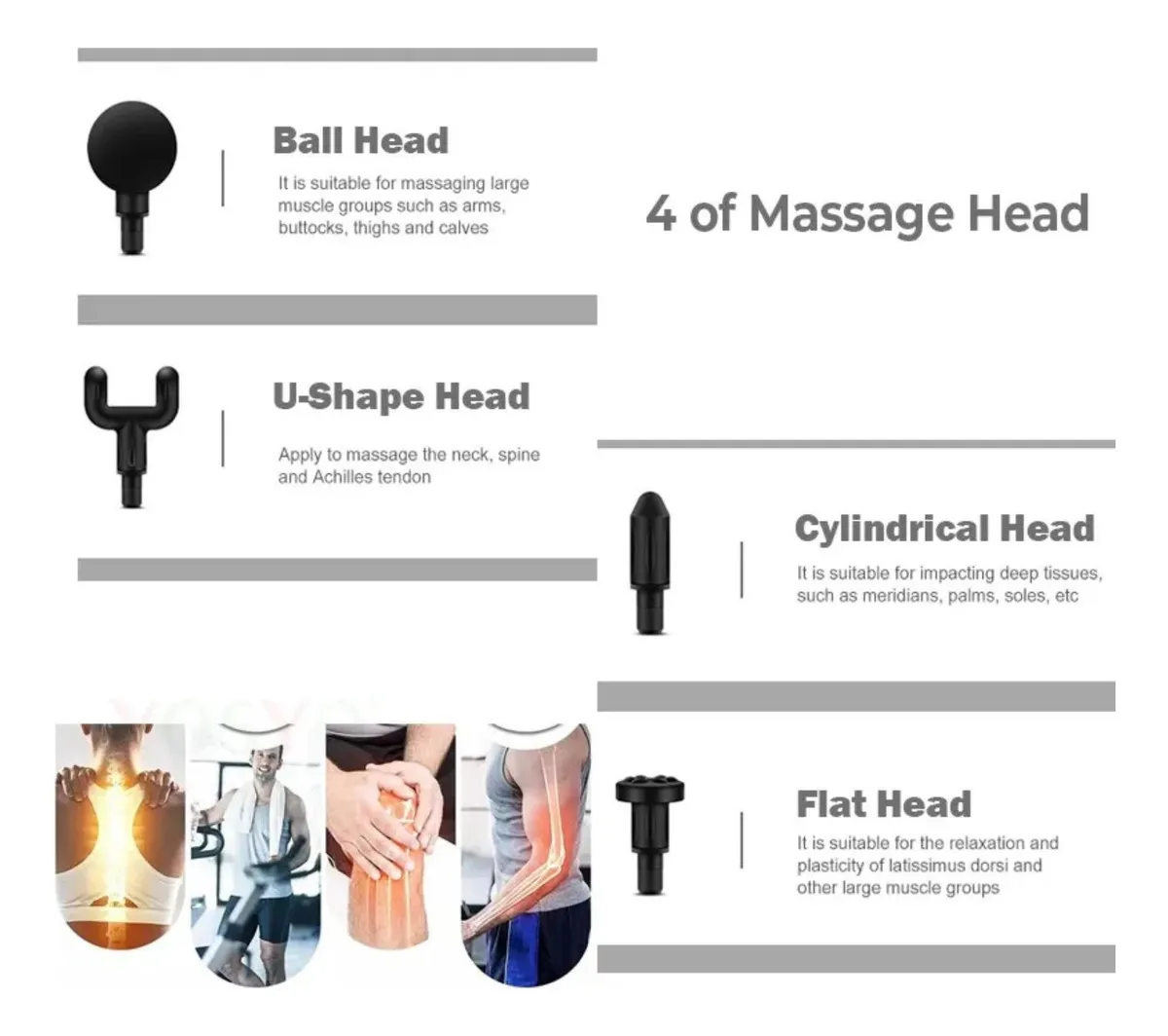 Masajeador Facial Pistola 2 en 1 Gun – Portátil y Potente