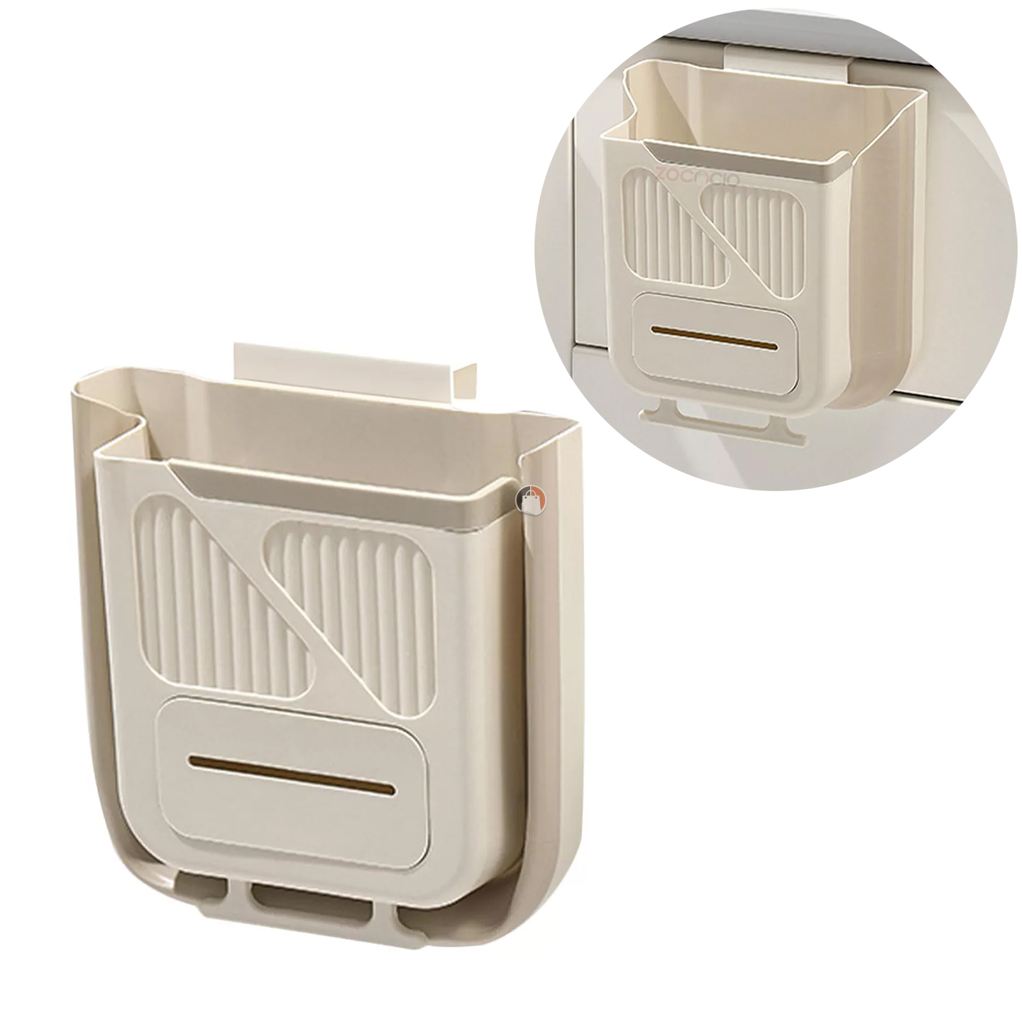 Cubo de Basura Plegable para Cocina – Colgable y Portátil
